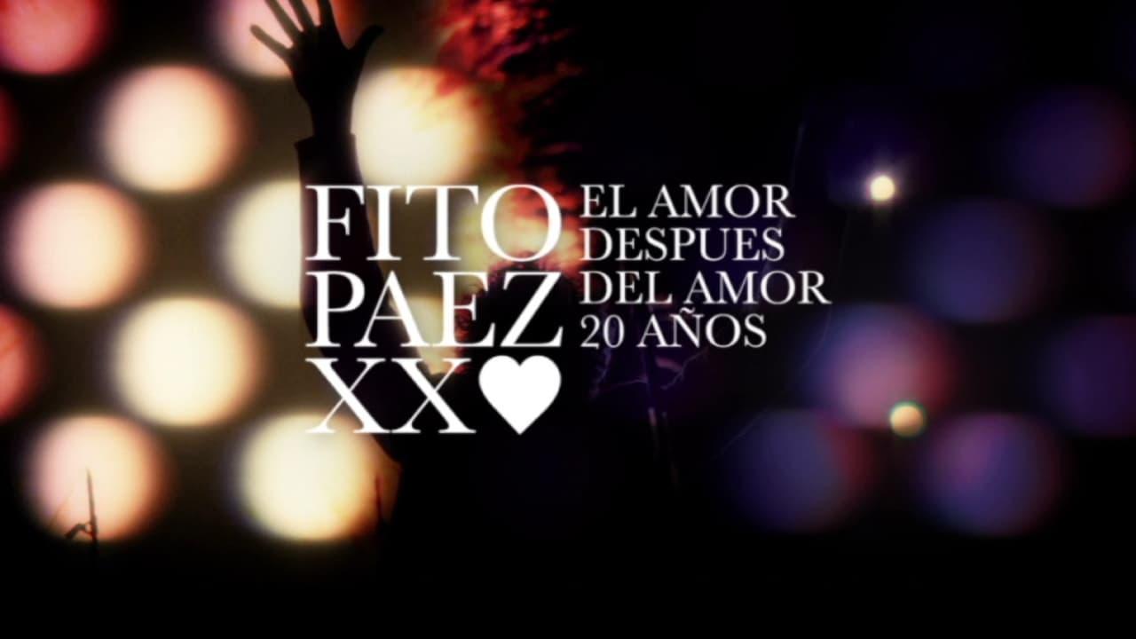 Fito Páez Love After Love XX years backdrop