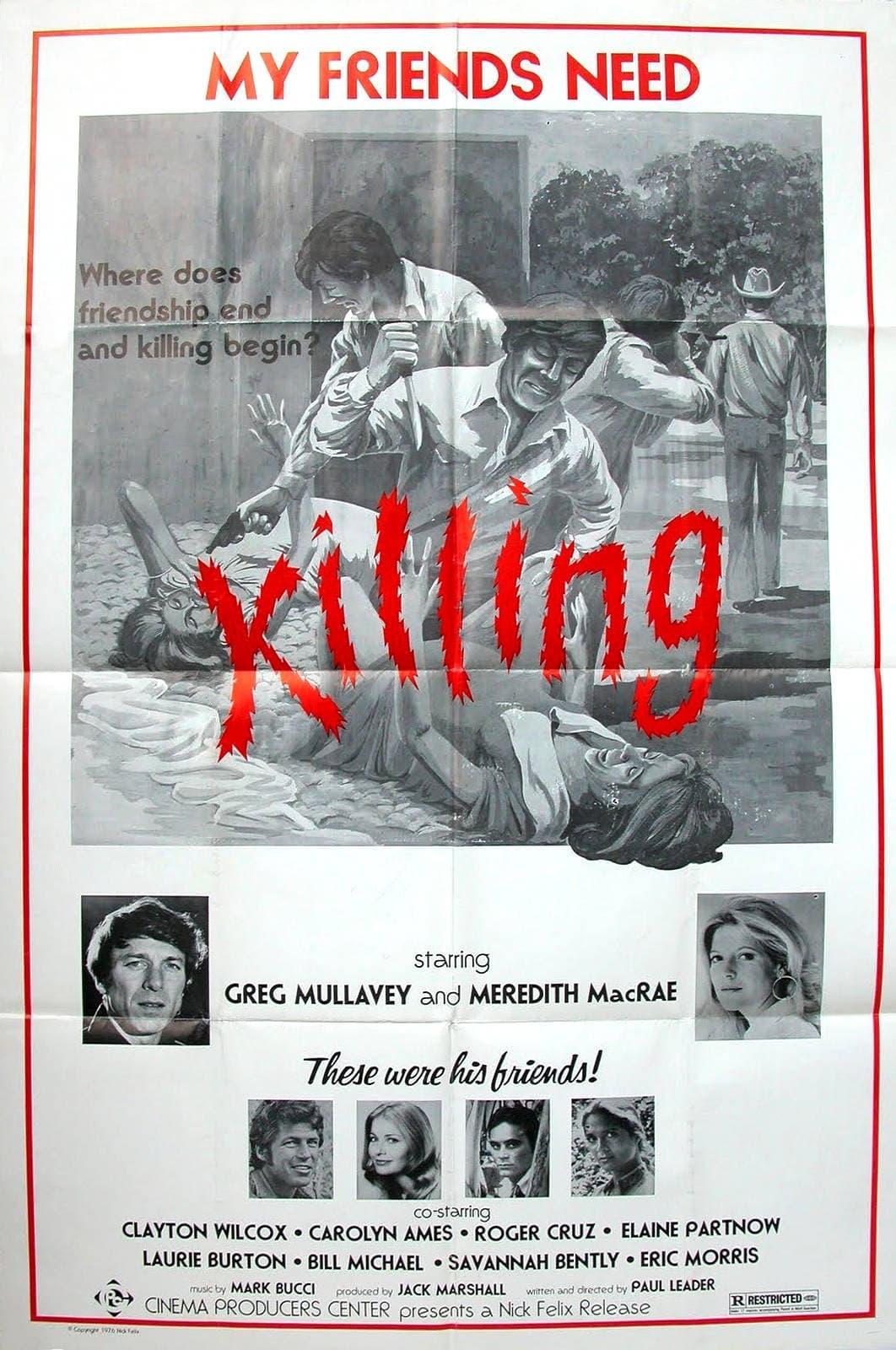 My Friends Need Killing poster