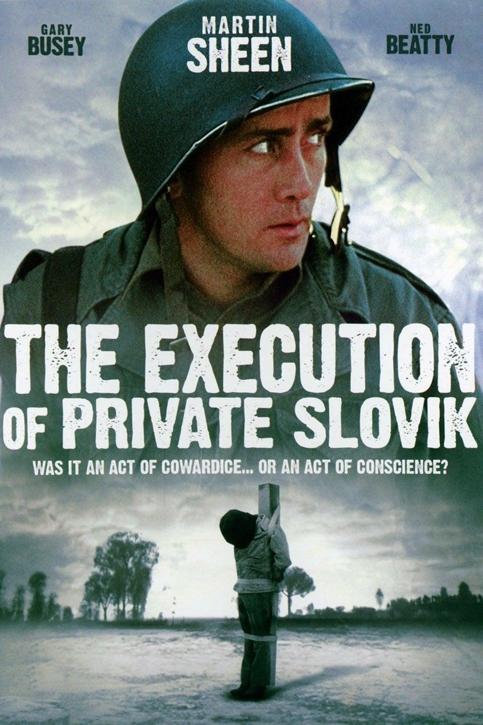 The Execution of Private Slovik poster