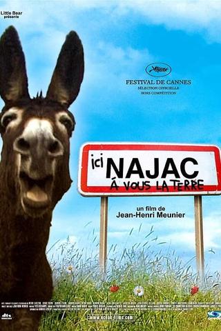 Ici Najac, à vous la Terre poster