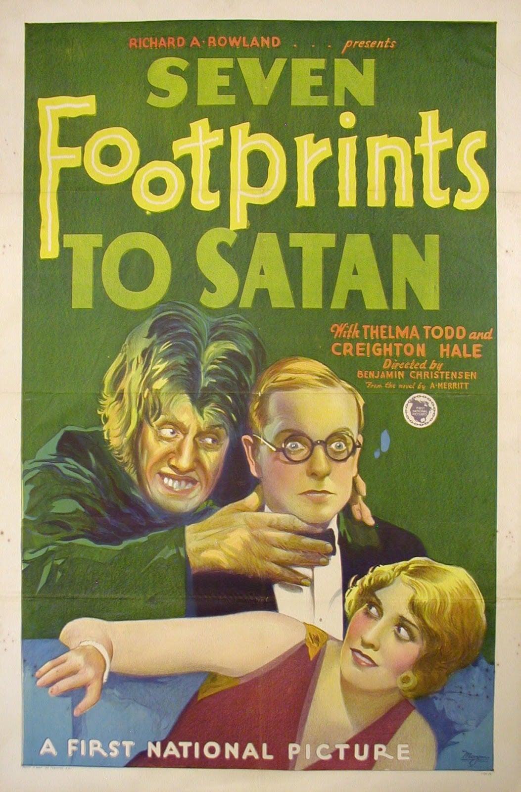 Seven Footprints to Satan poster