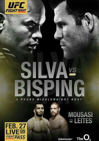 UFC Fight Night 84: Silva vs. Bisping poster