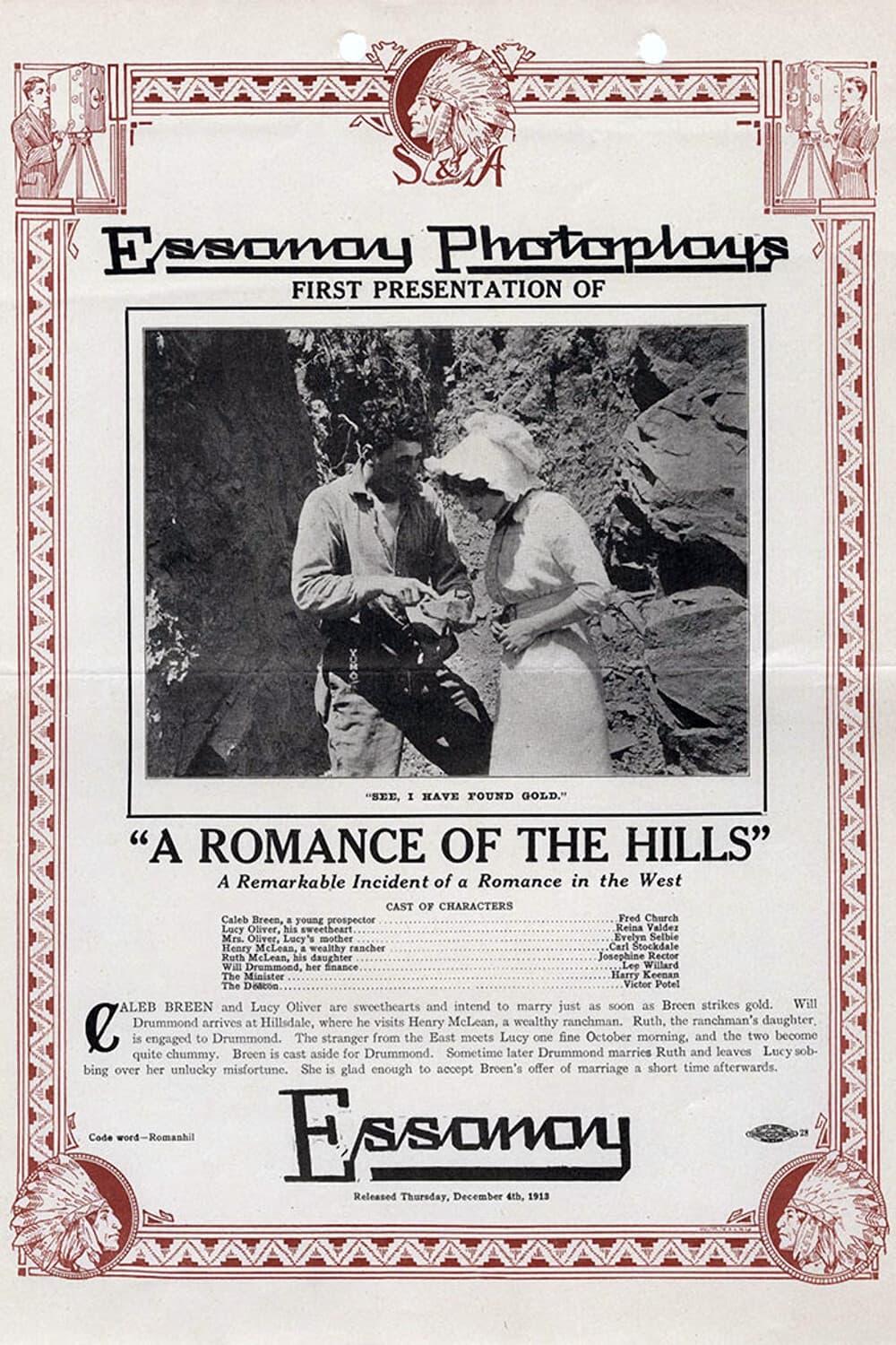 A Romance of the Hills poster