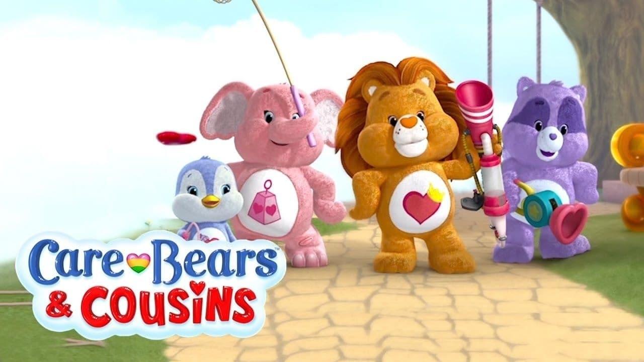 Care Bears and Cousins Take Heart backdrop