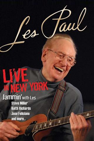Les Paul - Live in New York poster