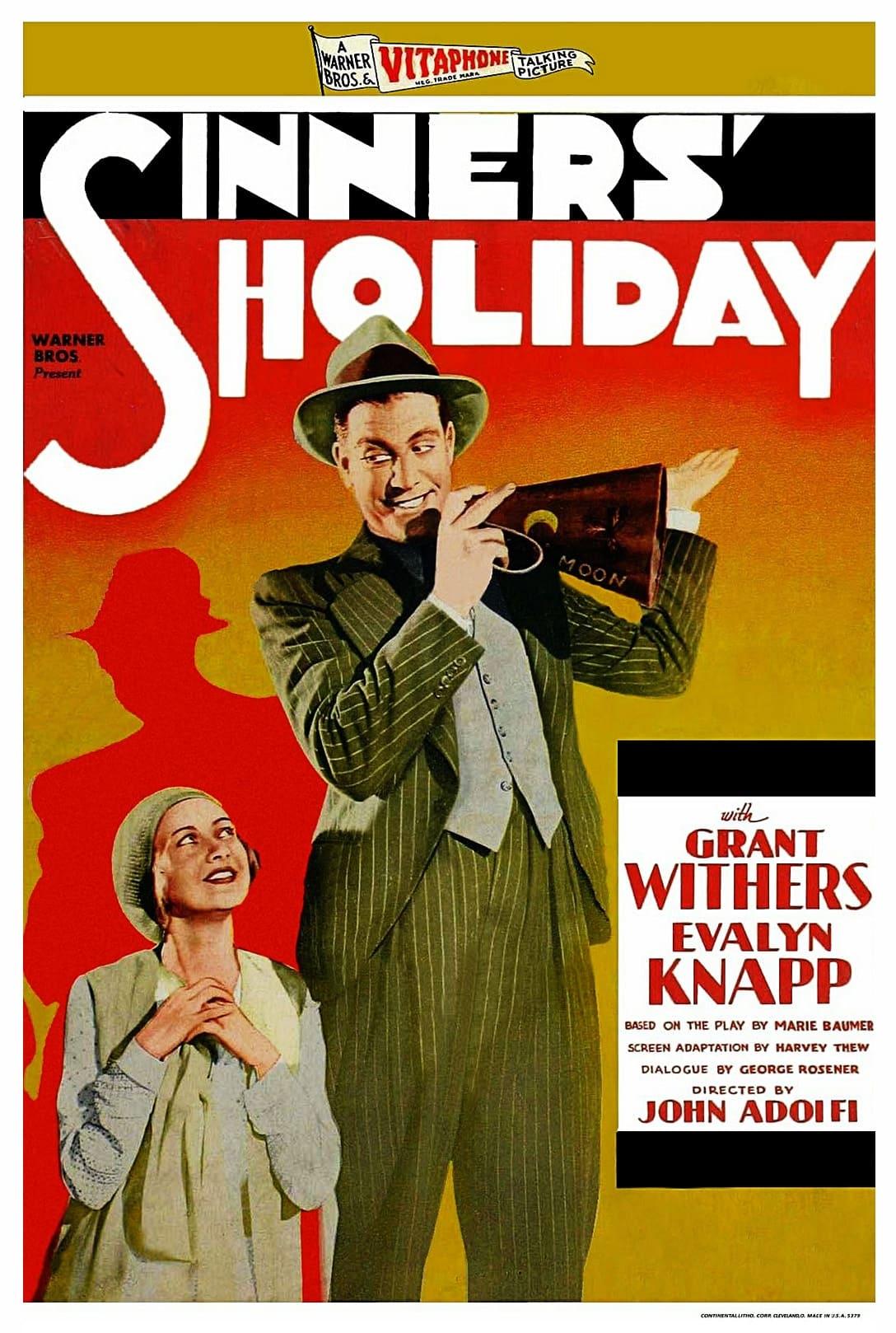 Sinners' Holiday poster