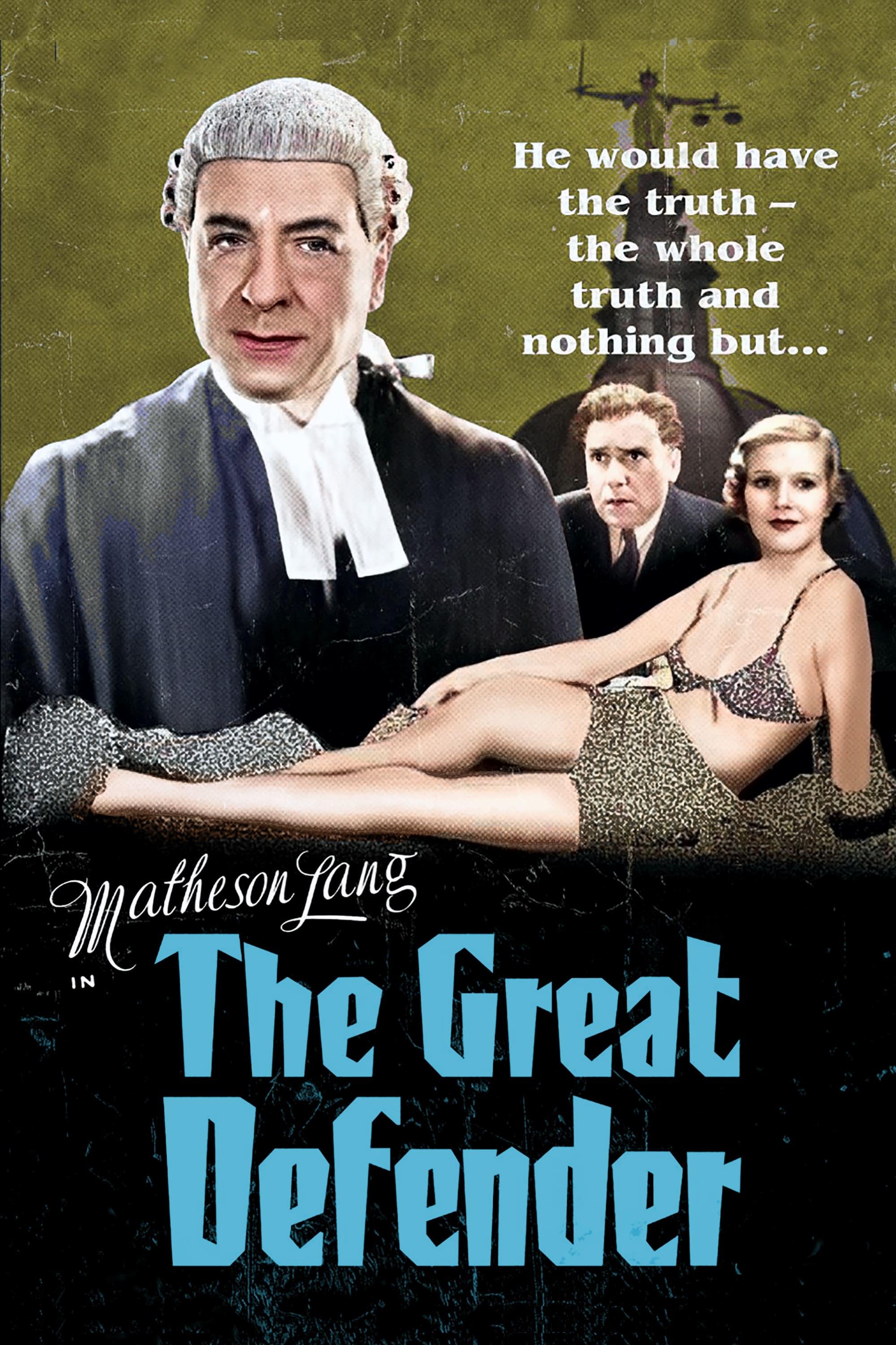 The Great Defender poster