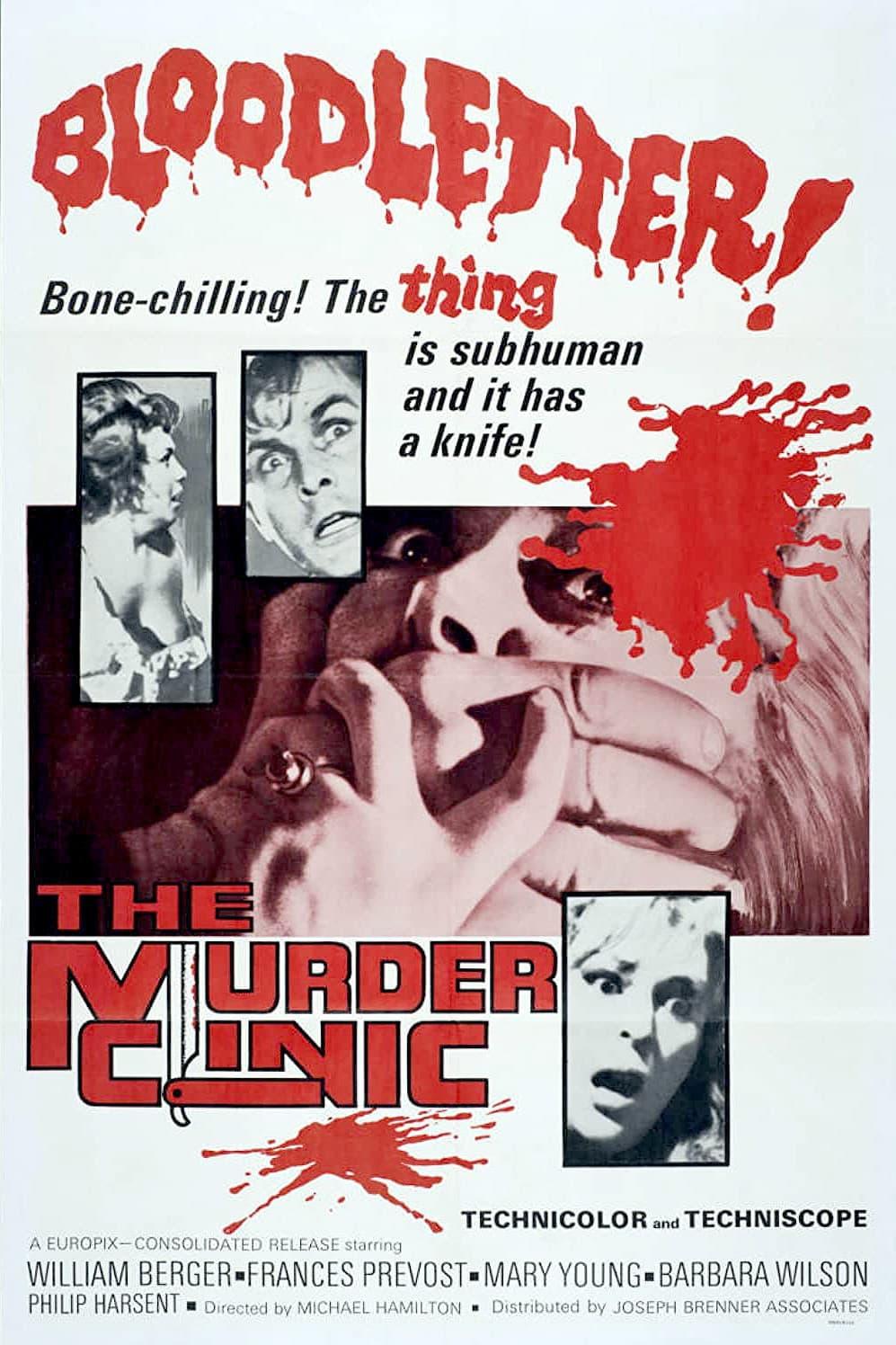 The Murder Clinic poster