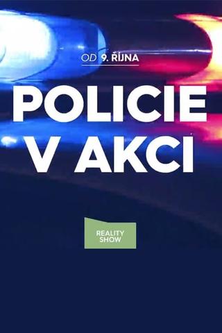 Police in action poster