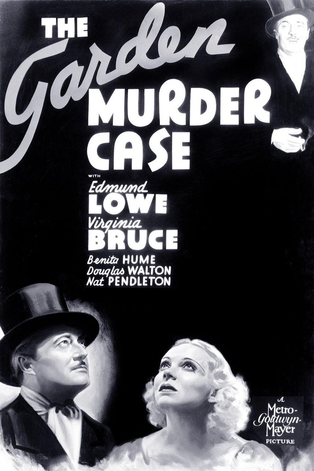 The Garden Murder Case poster