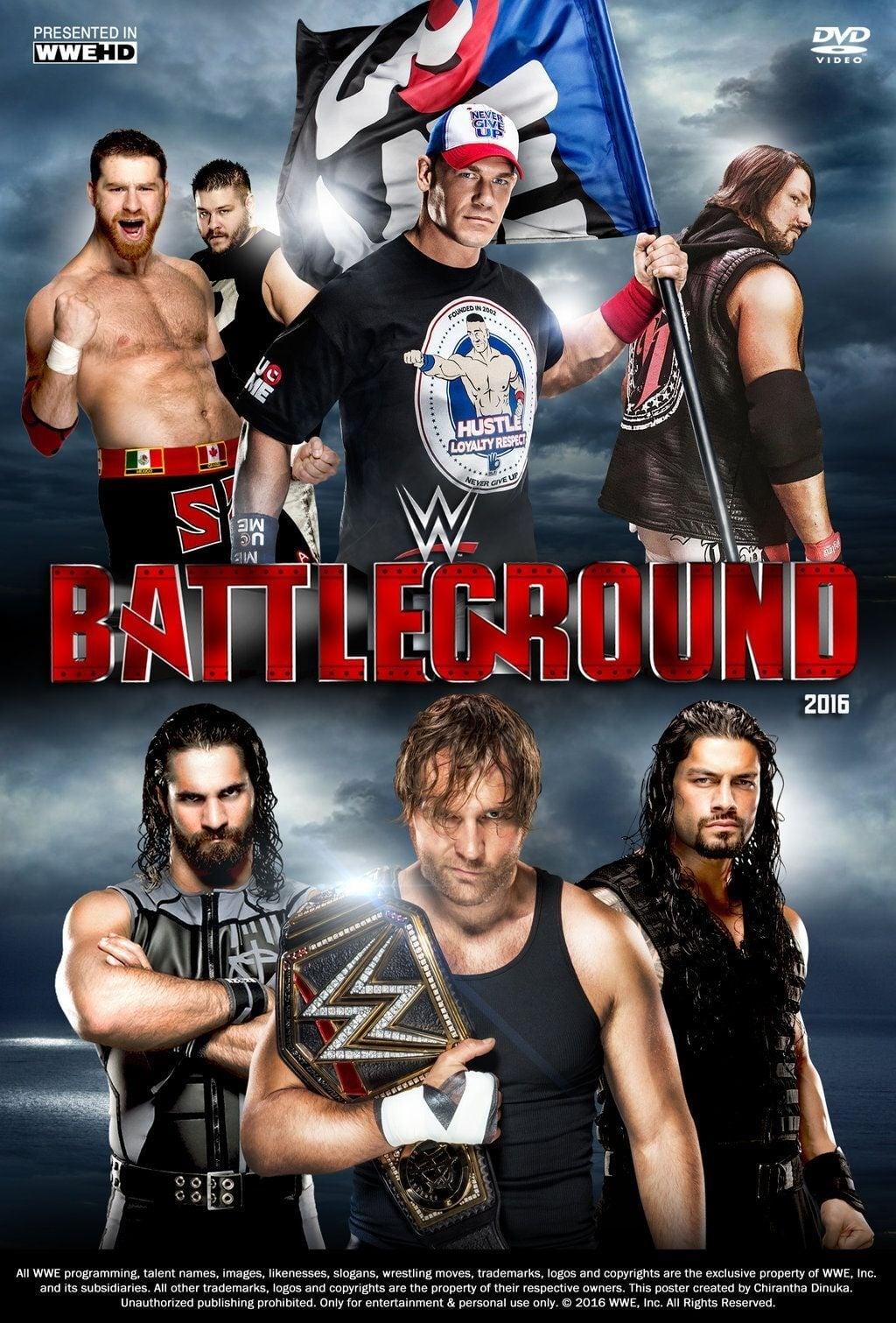 WWE Battleground 2016 poster