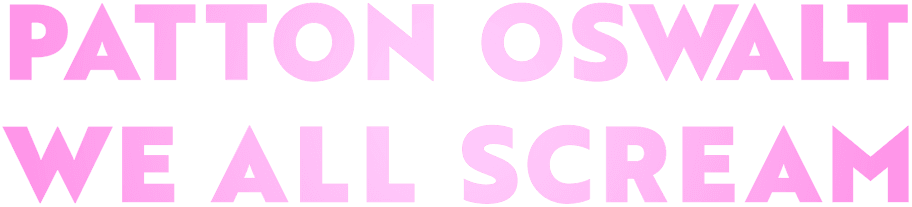 Patton Oswalt: We All Scream logo