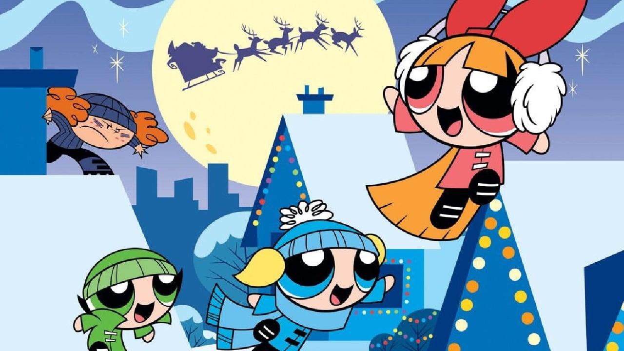 The Powerpuff Girls: 'Twas the Fight Before Christmas backdrop