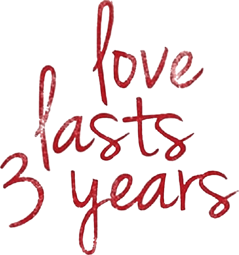 Love Lasts Three Years logo