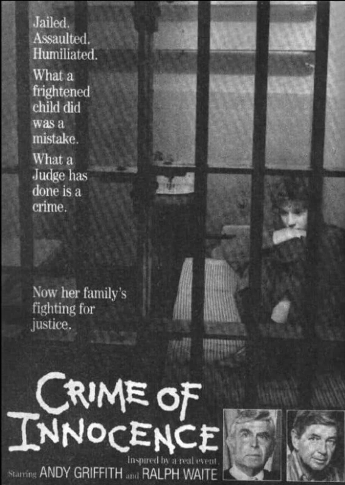 Crime of Innocence poster