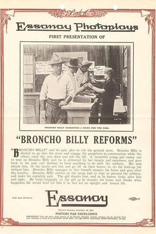 Broncho Billy Reforms poster