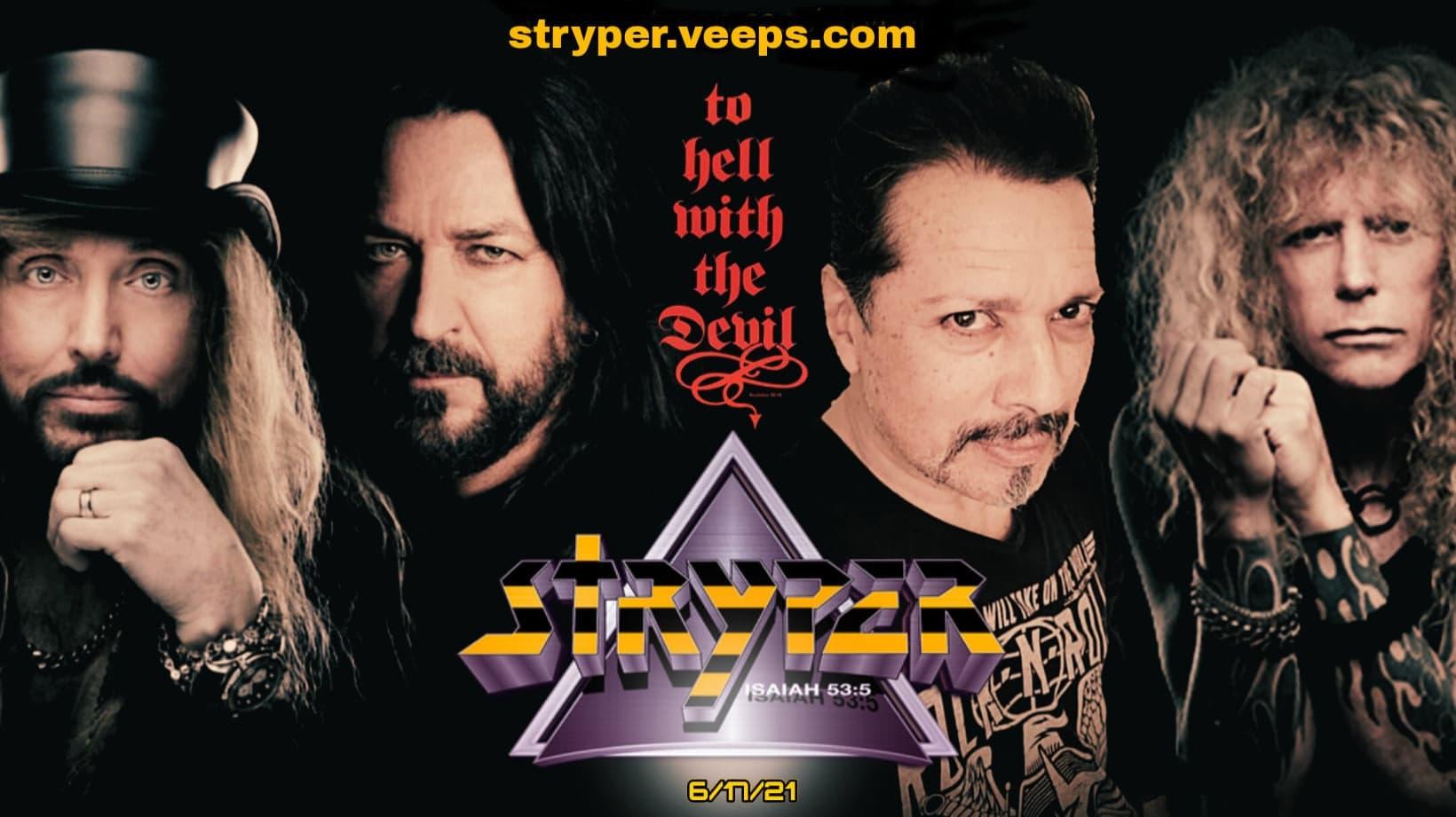 Stryper - To Hell With the Devil Live Stream backdrop