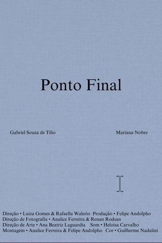 Ponto Final poster