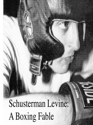 Schusterman Levine: A Boxing Fable poster
