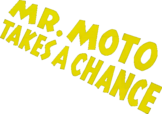 Mr. Moto Takes a Chance logo