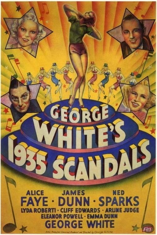 George White's 1935 Scandals poster