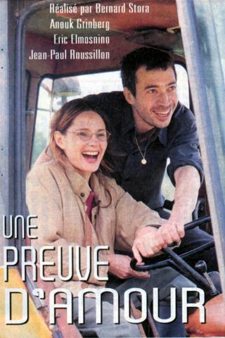 Une preuve d'amour poster