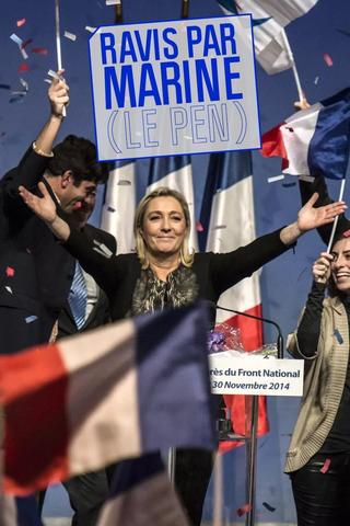 Ravis par Marine (Le Pen) poster