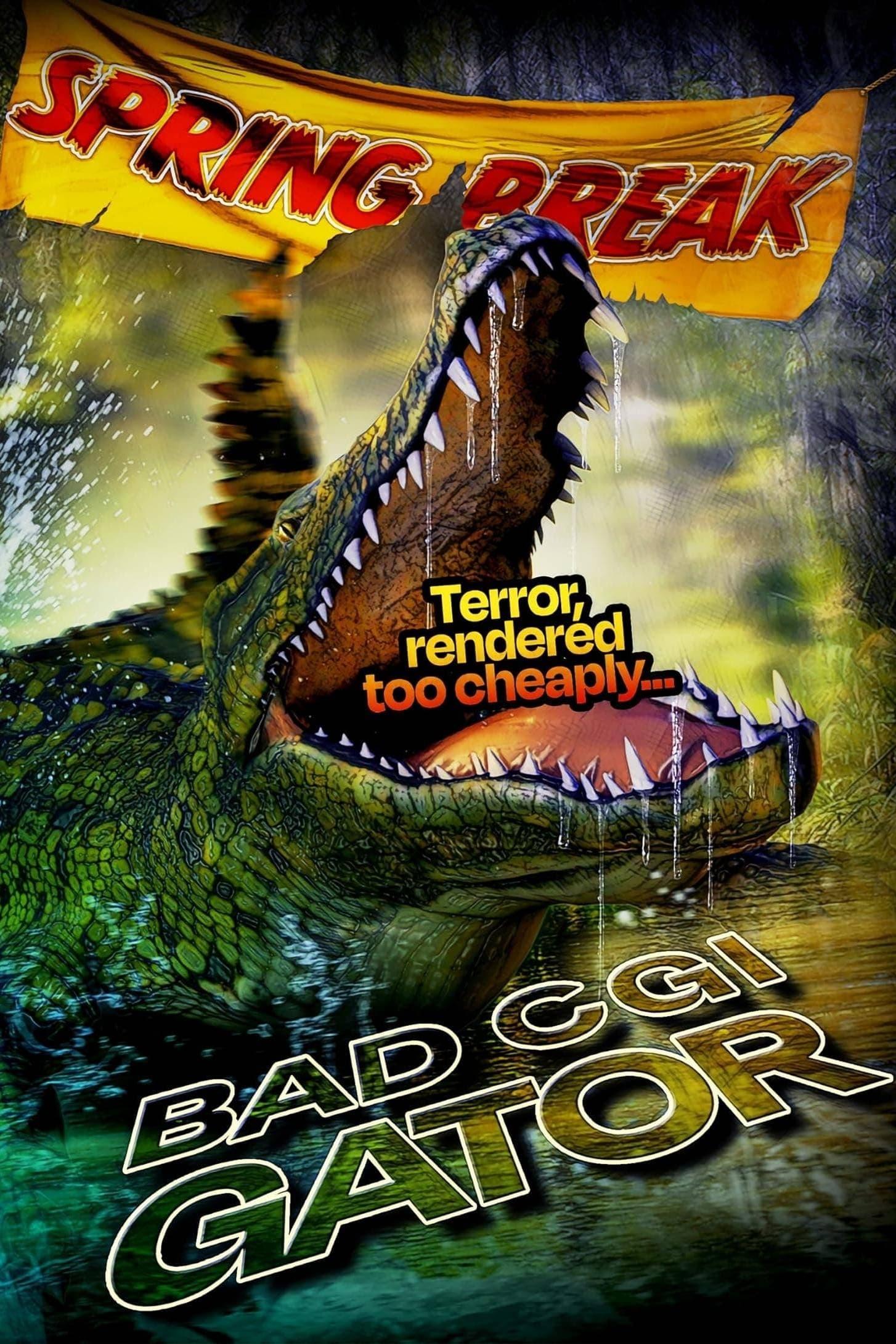 Bad CGI Gator poster