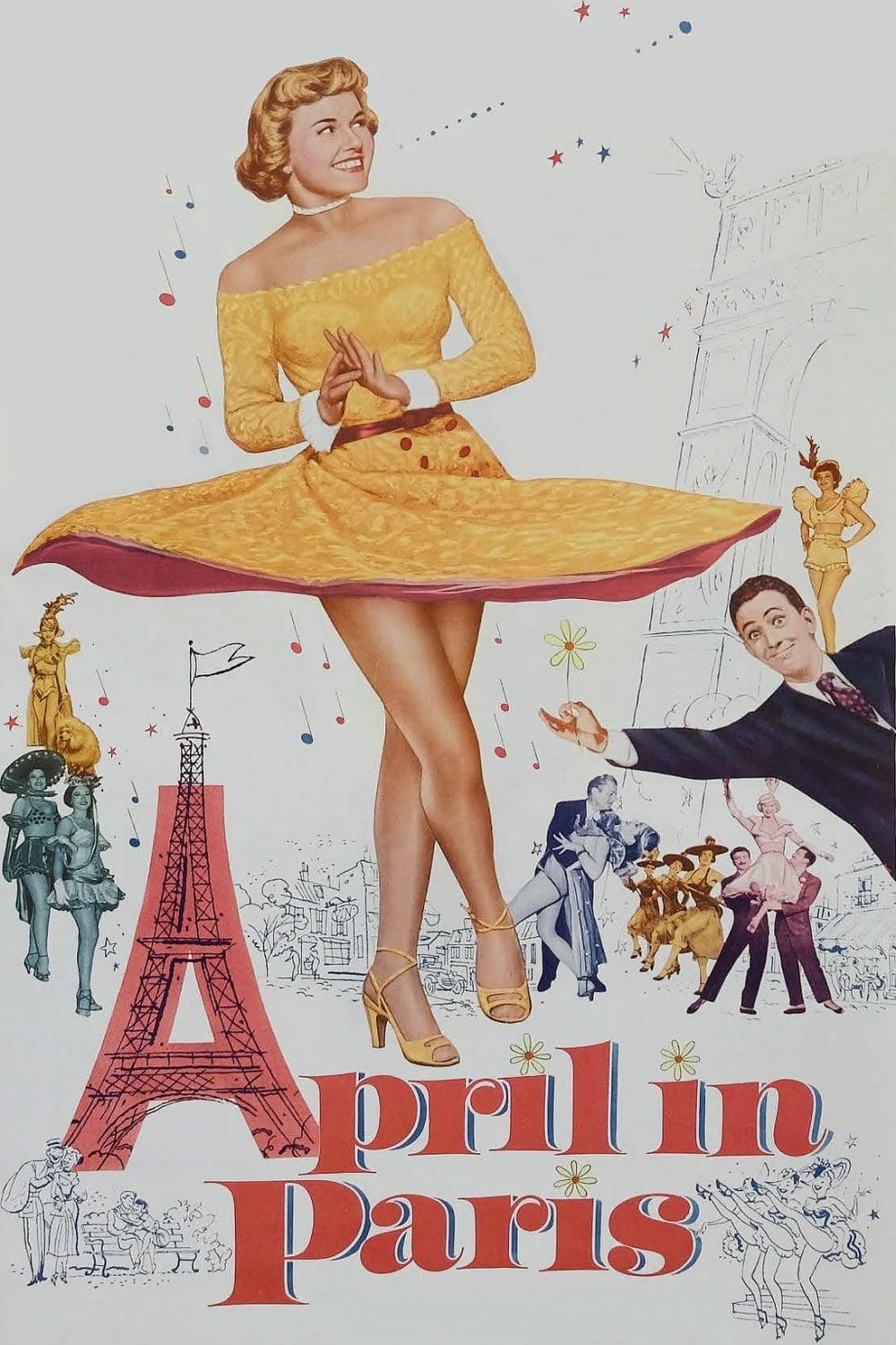 April in Paris poster