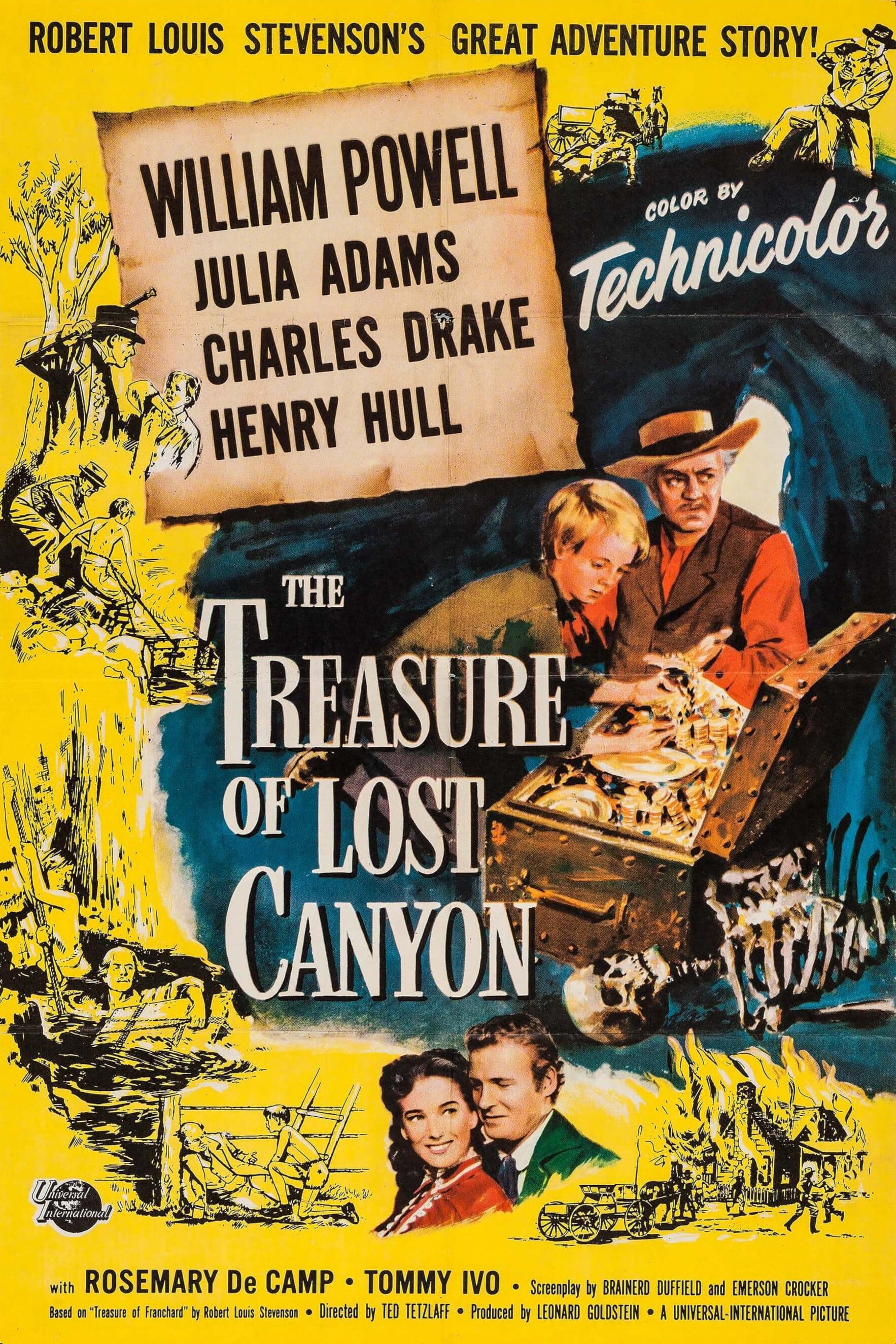 The Treasure of Lost Canyon poster