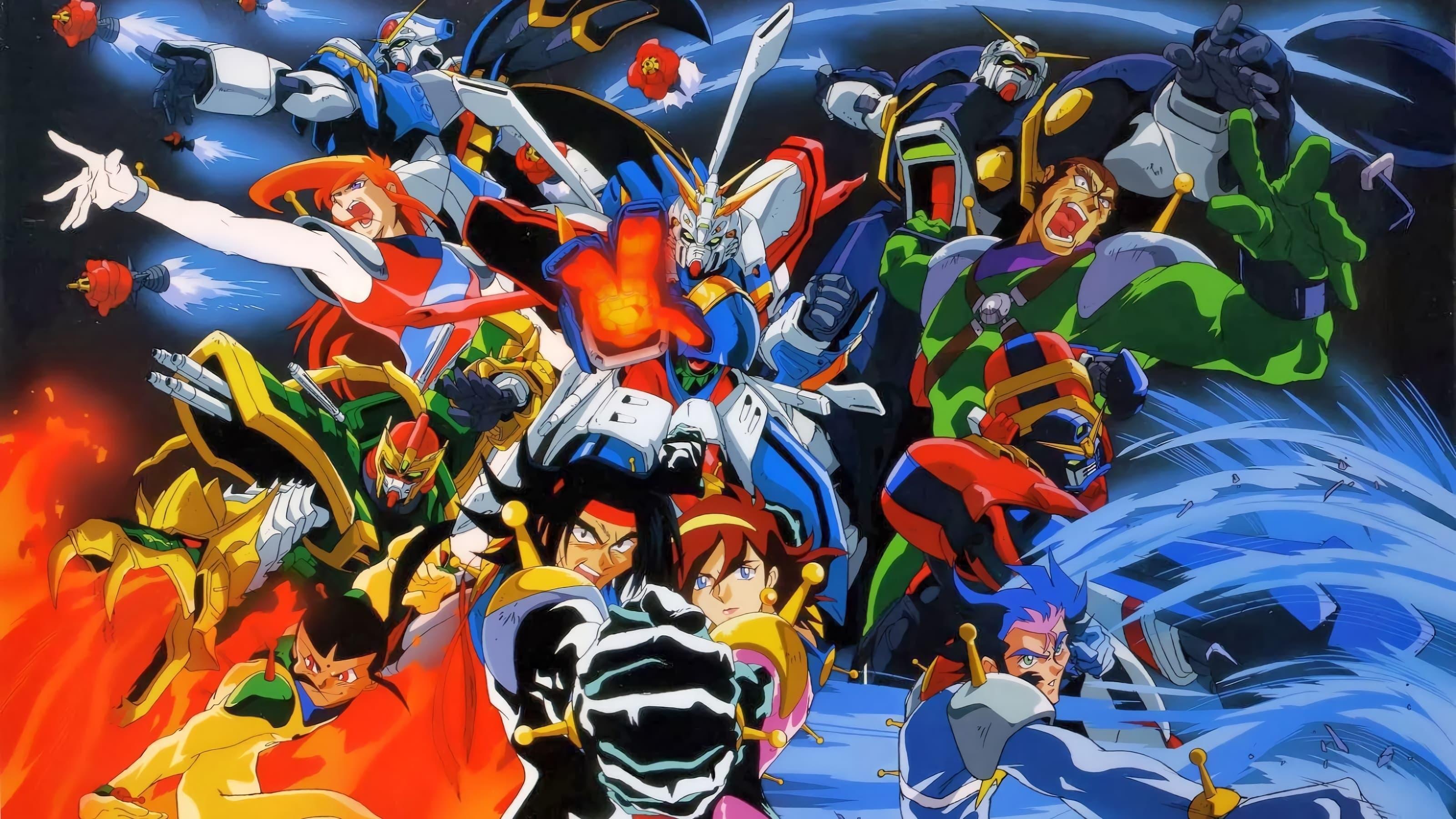 Mobile Fighter G Gundam backdrop