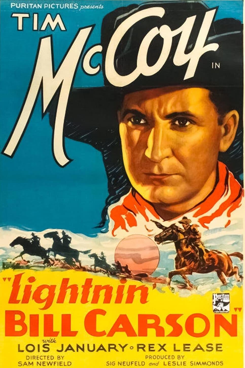 Lightnin' Bill Carson poster