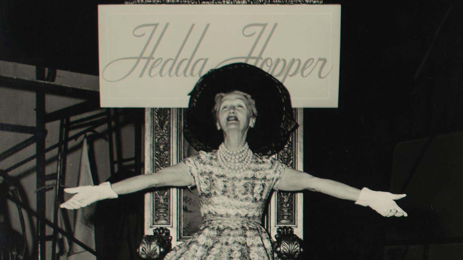Hedda Hopper's Hollywood backdrop