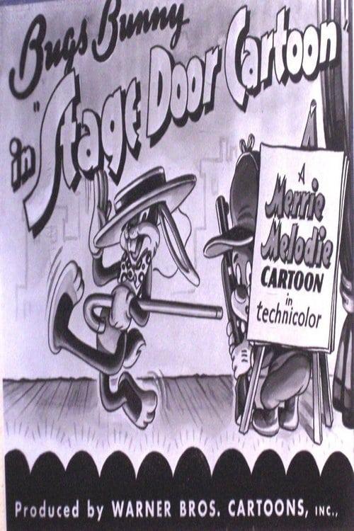 Stage Door Cartoon poster