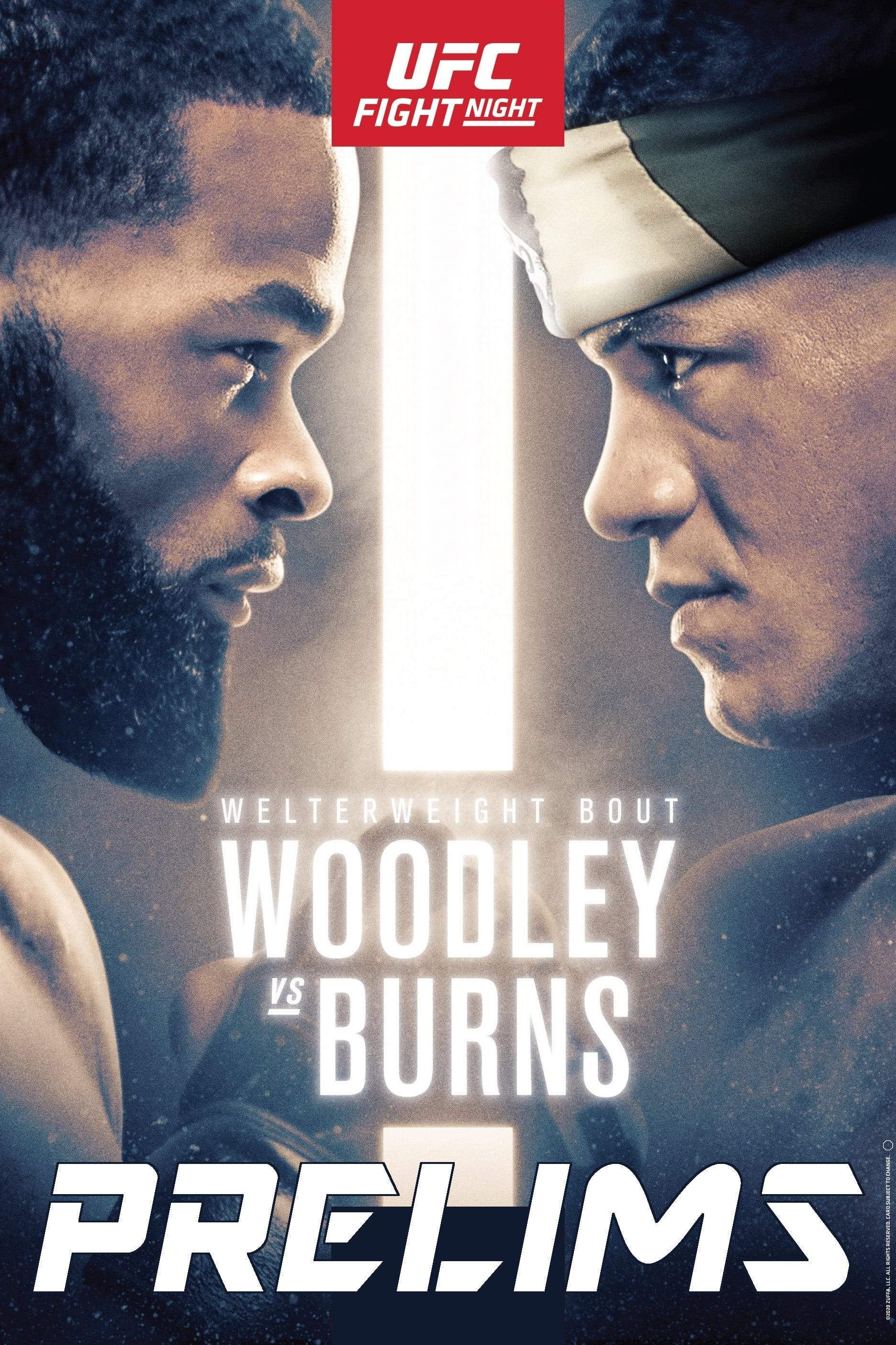 UFC on ESPN 9: Woodley vs Burns poster
