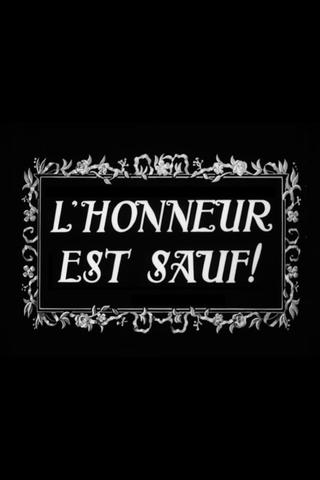 L'honneur est sauf ! poster