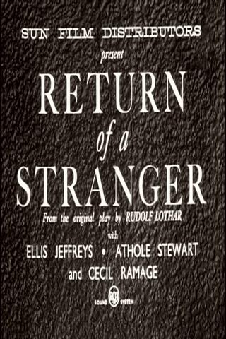 Return of a Stranger poster