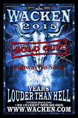 Subway To Sally: Live in Wacken 2015 poster