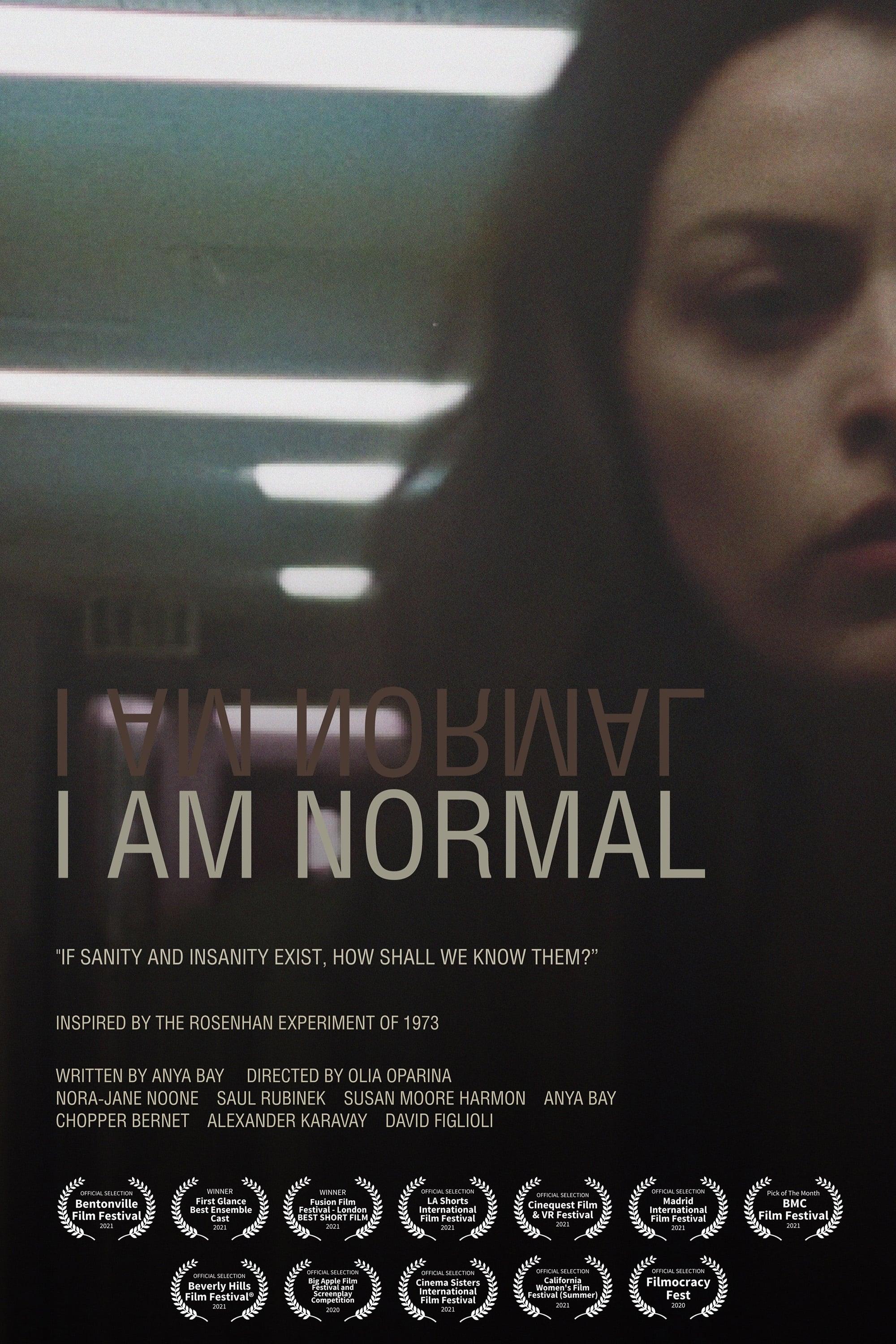 I Am Normal poster