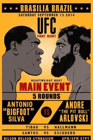 UFC Fight Night: Bigfoot vs. Arlovski poster