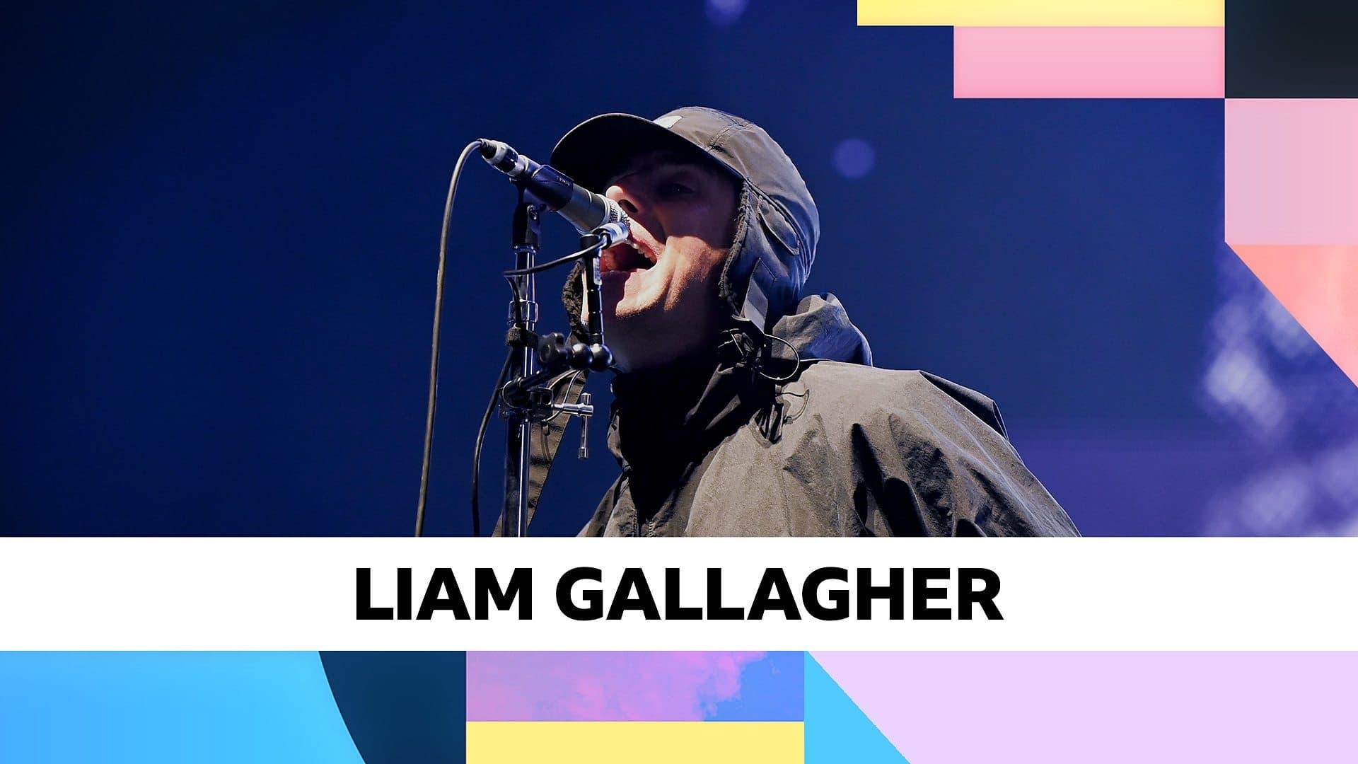 Liam Gallagher backdrop