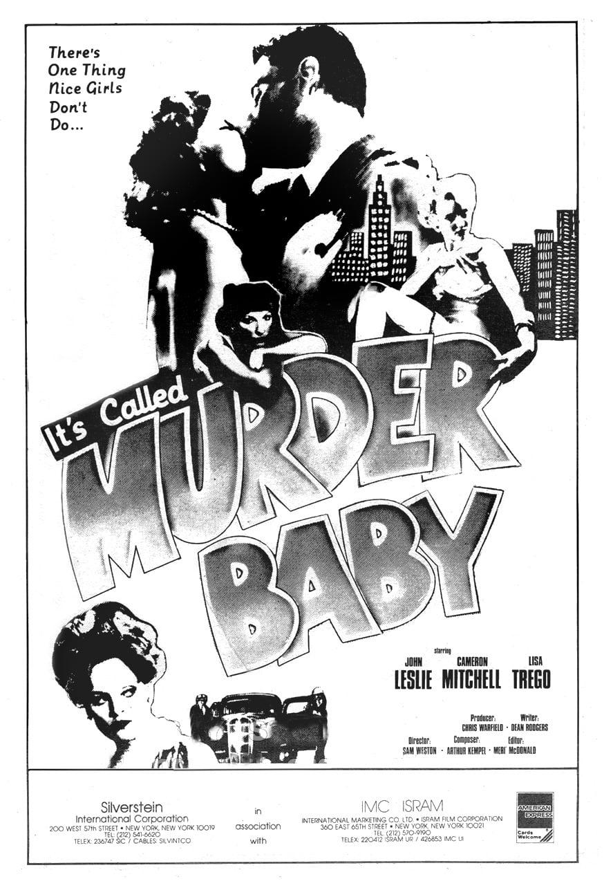 It's Called 'Murder', Baby poster