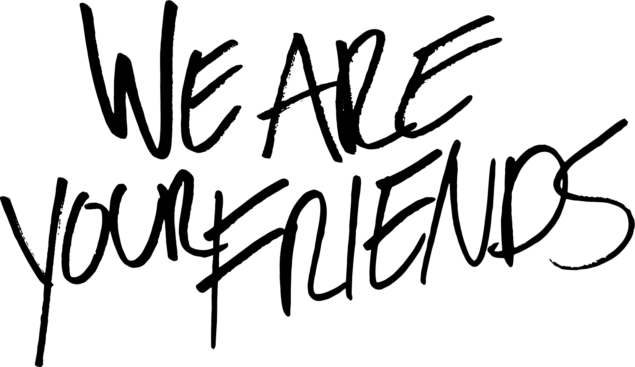 We Are Your Friends logo