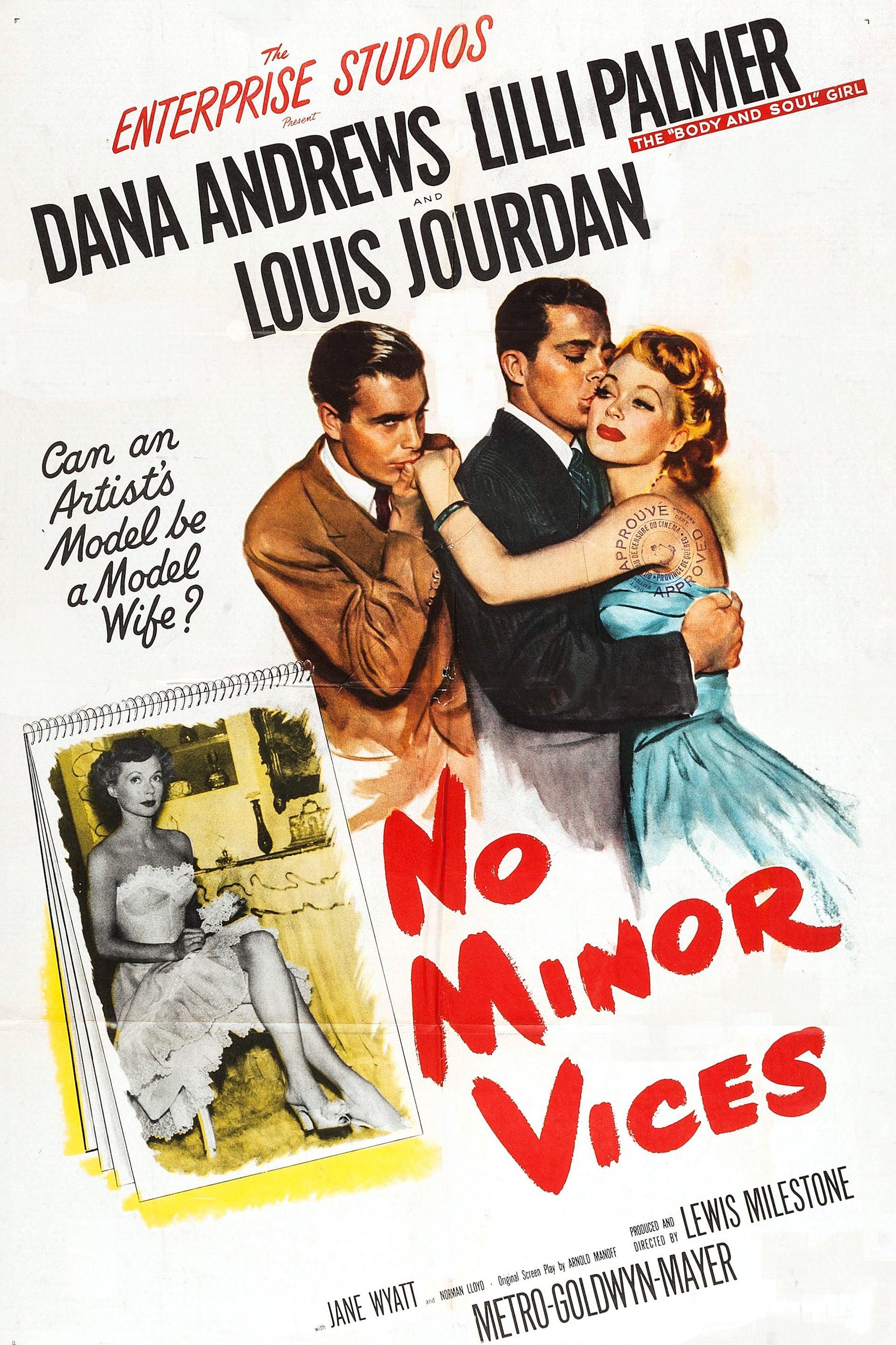 No Minor Vices poster