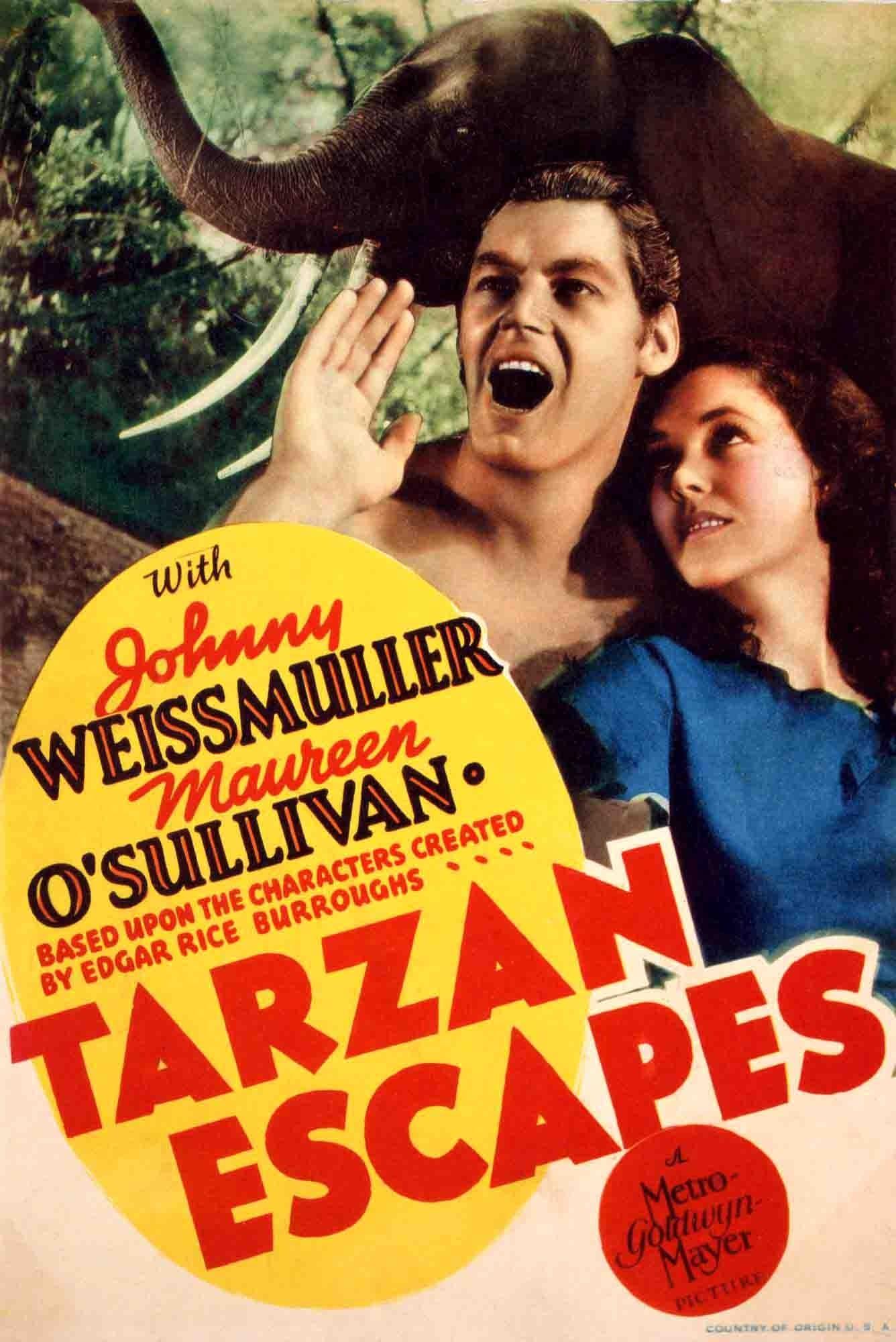 Tarzan Escapes poster