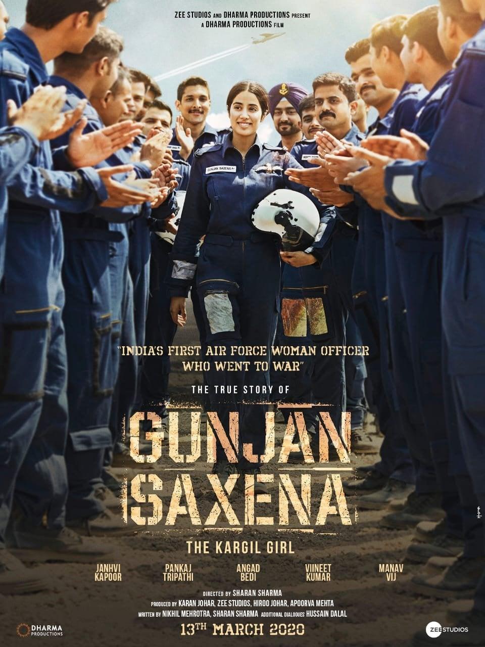 Gunjan Saxena: The Kargil Girl poster