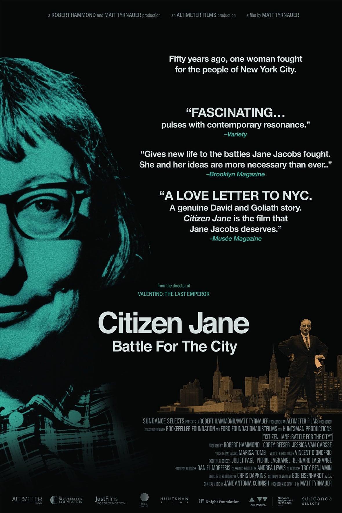 Citizen Jane: Battle for the City poster