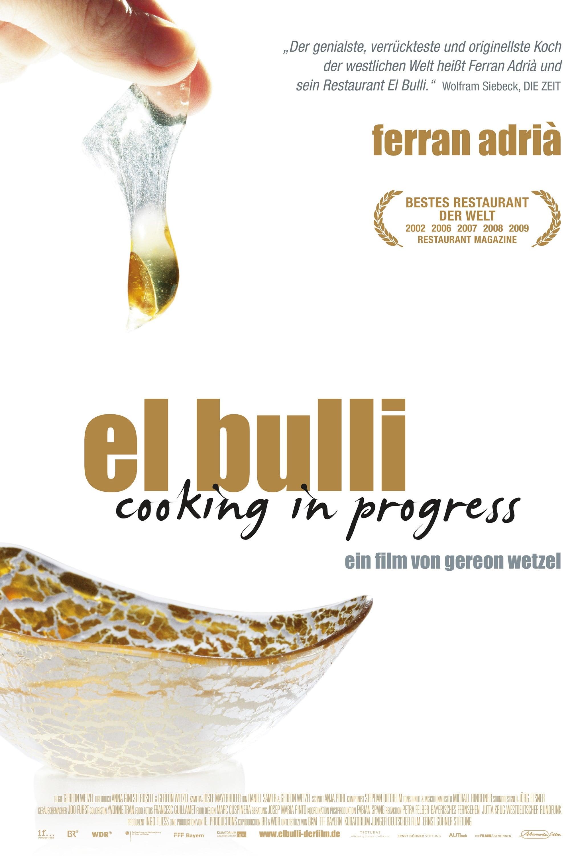 El Bulli: Cooking in Progress poster