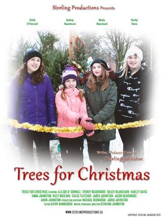 Trees for Christmas poster