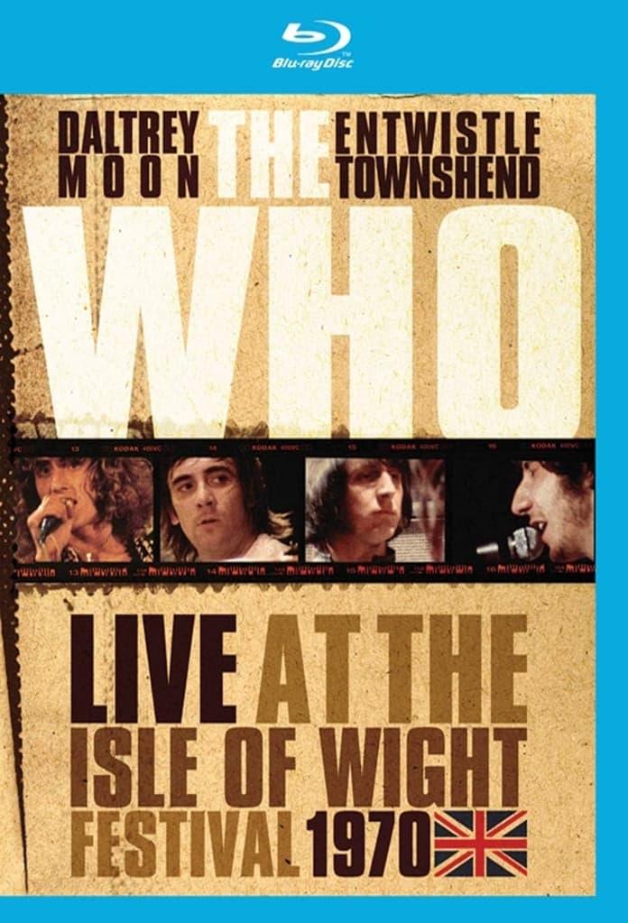 The Who:  Live at the Isle of Wight Festival 1970 poster
